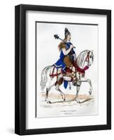 Chief of the Franks, C5th-9th Century (1882-188)-Meunier-Framed Giclee Print