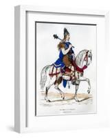 Chief of the Franks, C5th-9th Century (1882-188)-Meunier-Framed Giclee Print