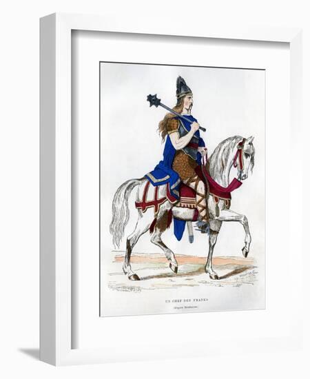 Chief of the Franks, C5th-9th Century (1882-188)-Meunier-Framed Giclee Print