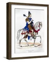 Chief of the Franks, C5th-9th Century (1882-188)-Meunier-Framed Giclee Print