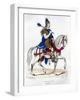 Chief of the Franks, C5th-9th Century (1882-188)-Meunier-Framed Giclee Print