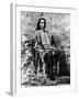 Chief Red Cloud at Age 72, C.1893-Charles Milton Bell-Framed Photographic Print