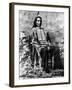 Chief Red Cloud at Age 72, C.1893-Charles Milton Bell-Framed Photographic Print