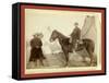 Chief Rocky Bear's Home-John C. H. Grabill-Framed Stretched Canvas