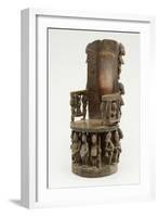 Chief's Throne, Yoruba Culture (Wood and Pigment)-Olowe of Ise-Framed Giclee Print