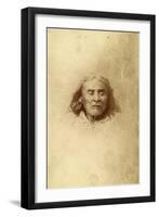 Chief Seattle, Circa 1865-Joseph Thwaites-Framed Premium Giclee Print