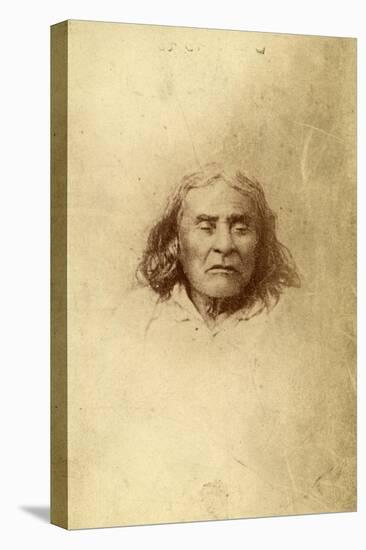 Chief Seattle, Circa 1865-Joseph Thwaites-Stretched Canvas