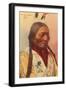 Chief Sitting Bull, Sioux Indian-null-Framed Art Print