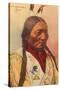 Chief Sitting Bull, Sioux Indian-null-Stretched Canvas