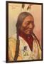 Chief Sitting Bull, Sioux Indian-null-Framed Art Print