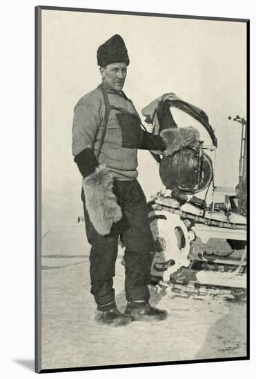 'Chief Stoker Lashly (Who received the Albert Medal)', 1911, (1913)-Herbert Ponting-Mounted Photographic Print