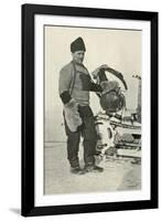 'Chief Stoker Lashly (Who received the Albert Medal)', 1911, (1913)-Herbert Ponting-Framed Photographic Print