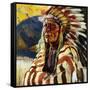 Chief Thundercloud-Walter Ufer-Framed Stretched Canvas