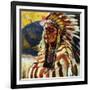 Chief Thundercloud-Walter Ufer-Framed Giclee Print