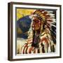 Chief Thundercloud-Walter Ufer-Framed Giclee Print