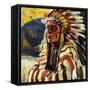 Chief Thundercloud-Walter Ufer-Framed Stretched Canvas