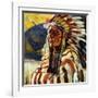 Chief Thundercloud-Walter Ufer-Framed Giclee Print