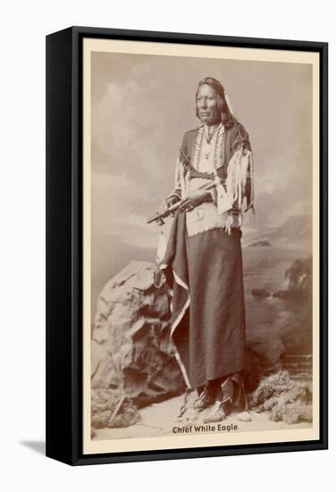 Chief White Eagle-null-Framed Stretched Canvas