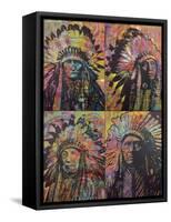 Chiefs Quadrant-Dean Russo-Framed Stretched Canvas