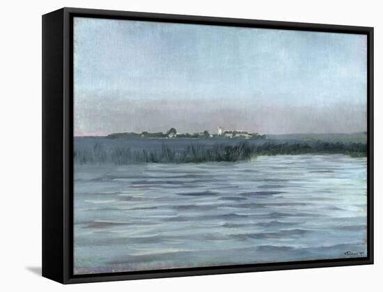 Chiemsee, 1874-Wilhelm Trubner-Framed Stretched Canvas