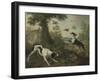 Chien chassant-Christophe Huet-Framed Giclee Print