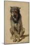 Chien-Rosa Bonheur-Mounted Giclee Print