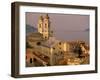 Chiesa della Conceszione Church Detail, Laigueglia, Riviera di Ponente, Liguria, Italy-Walter Bibikow-Framed Photographic Print