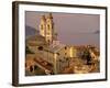 Chiesa della Conceszione Church Detail, Laigueglia, Riviera di Ponente, Liguria, Italy-Walter Bibikow-Framed Photographic Print