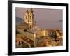 Chiesa della Conceszione Church Detail, Laigueglia, Riviera di Ponente, Liguria, Italy-Walter Bibikow-Framed Photographic Print