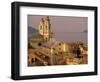 Chiesa della Conceszione Church Detail, Laigueglia, Riviera di Ponente, Liguria, Italy-Walter Bibikow-Framed Photographic Print