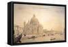 Chiesa Della Salute, Grand Canal, Venice-Gaspar van Wittel-Framed Stretched Canvas