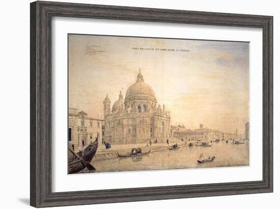 Chiesa Della Salute, Grand Canal, Venice-Gaspar van Wittel-Framed Giclee Print