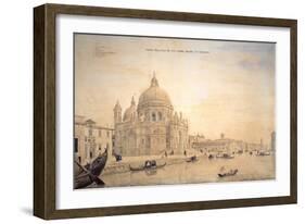 Chiesa Della Salute, Grand Canal, Venice-Gaspar van Wittel-Framed Giclee Print