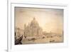 Chiesa Della Salute, Grand Canal, Venice-Gaspar van Wittel-Framed Giclee Print