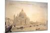 Chiesa Della Salute, Grand Canal, Venice-Gaspar van Wittel-Mounted Giclee Print