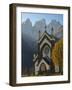 Chiesa di San Sebastiano in Falcade in Val Biois, Pale di San Martino. Italy.-Martin Zwick-Framed Photographic Print