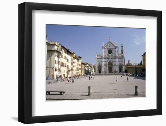 Chiesa Di Santa Croce, Florence, Tuscany, Italy-James Emmerson-Framed Premium Photographic Print