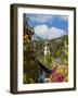 Chiesa San Vittore. Traditional architecture of the Primiero. Tonadico in the valley of Primiero-Martin Zwick-Framed Photographic Print