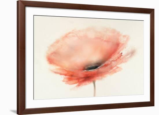 Chiffon Poppy-J^P^ Prior-Framed Art Print