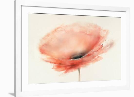 Chiffon Poppy-J^P^ Prior-Framed Art Print