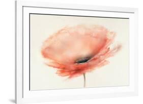 Chiffon Poppy-J^P^ Prior-Framed Art Print