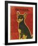 Chihuahua (black and tan)-John Golden-Framed Giclee Print