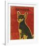 Chihuahua (black and tan)-John Golden-Framed Giclee Print