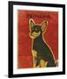 Chihuahua (black and tan)-John Golden-Framed Giclee Print