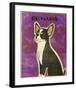 Chihuahua (black and white)-John Golden-Framed Giclee Print