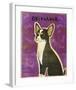 Chihuahua (black and white)-John Golden-Framed Giclee Print