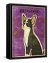 Chihuahua (black and white)-John W Golden-Framed Stretched Canvas