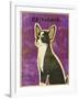 Chihuahua (black and white)-John W Golden-Framed Giclee Print