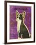 Chihuahua (black and white)-John W Golden-Framed Giclee Print