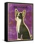 Chihuahua (black and white)-John W Golden-Framed Stretched Canvas